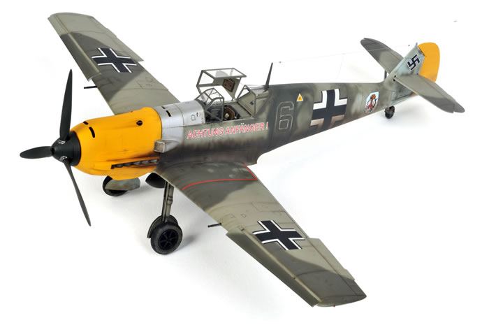 Eduard's 1/32 scale Bf 109 E-7 as a Messerschmitt Bf 109 E-4
