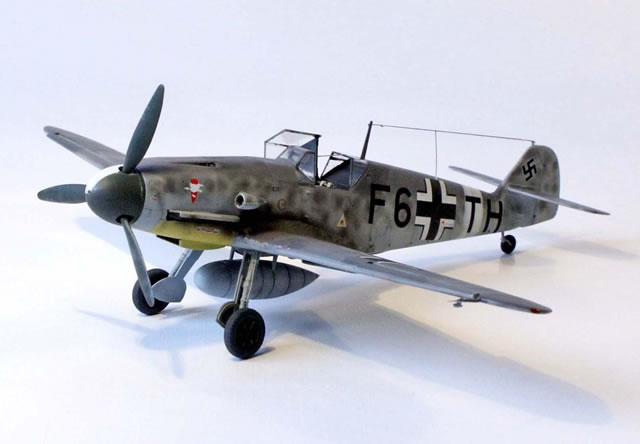 Nouveau 1:48 QUICKBOOST QB48084 Messerschmitt Bf-109F Tropical Filtre 