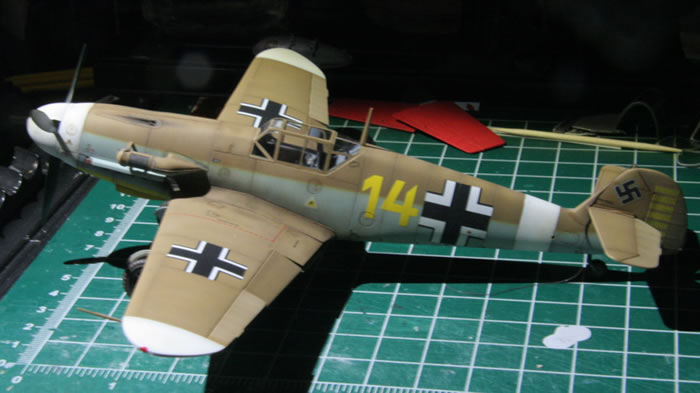 Hasegawa Messerschmitt Bf109F-4 Trop 1/48