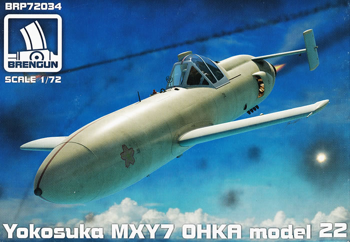 Brengun Kit No. BRP72034 - Yokosuka MXY-7 Ohka Model 22 Review by 