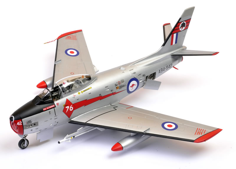 Eduard / Hasegawa / High Planes 1/48 scale CA-27 Avon Sabre by Brett Green