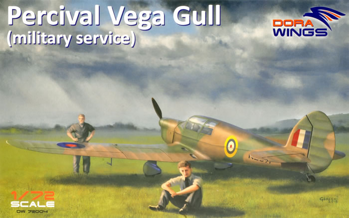 1/72 Percival Vega Gull Mk.I RAF NEW Dora wings!! 