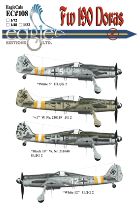 Eagle Cal 1/32 Focke-Wulf Fw 190 F # 32166