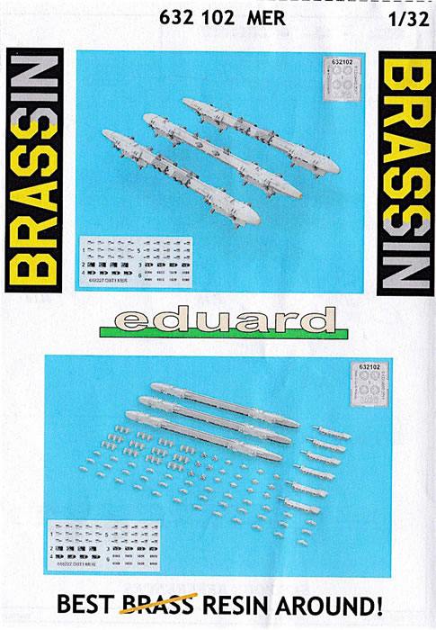Eduard 1/32 Brassin MER - 632102 - 3 pieces
