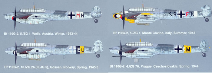 Quickboost 72428 1/72 Bf110G Position Lights for Eduard 