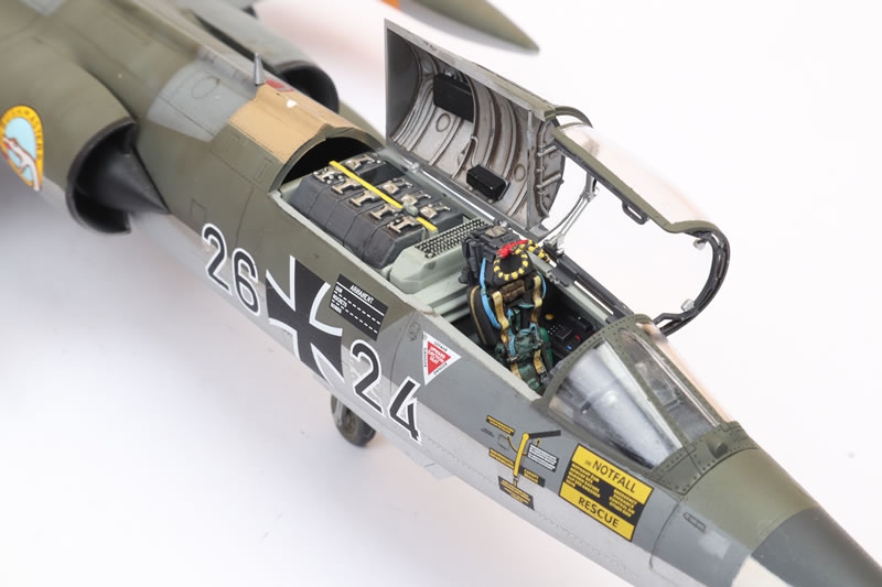 EDUARD ZOOM 491147 Detail Set for Kinetic Kit F-104DJ in 1:48 