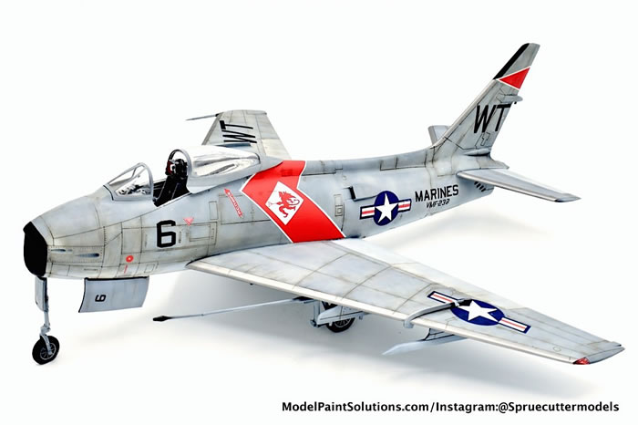 Hobby Boss 1/48 Fj-4B Fury by Mat Mathis