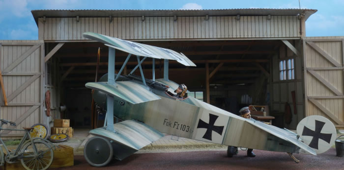 Meng Model kit 1:32 Richthofen`s Fokker Dr.I Triplane Ex Wingnut Wings 