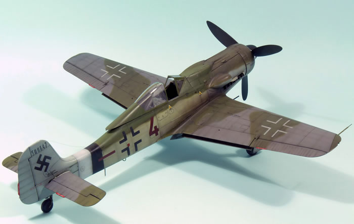 Fw 190D-9 Tail Surfaces Exhaust Seat For Hasegawa 1/32 Loon Models. 