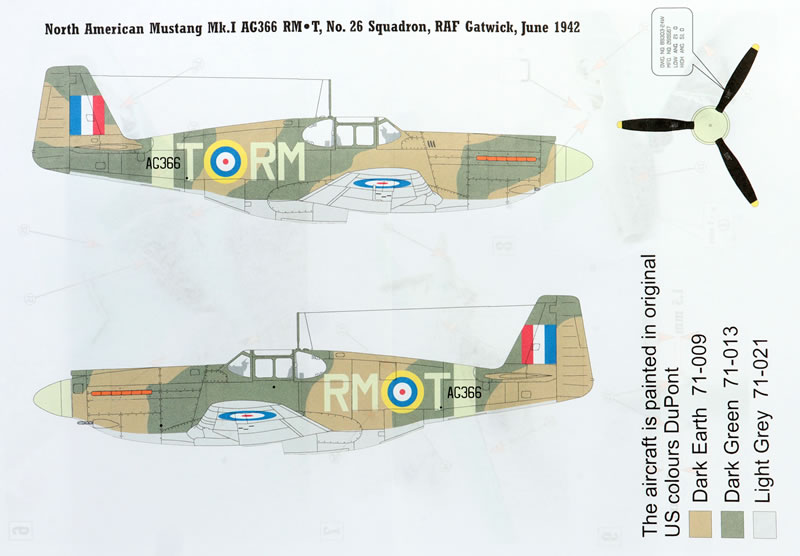 Halberd Models - North American Mustang Mk.I Review by Brett Green