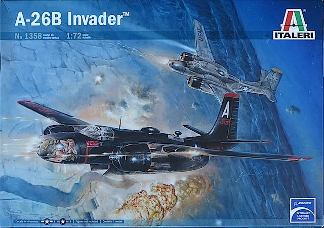 Italeri Kit No. 1358 – A-26B Invader Review by Brad Fallen