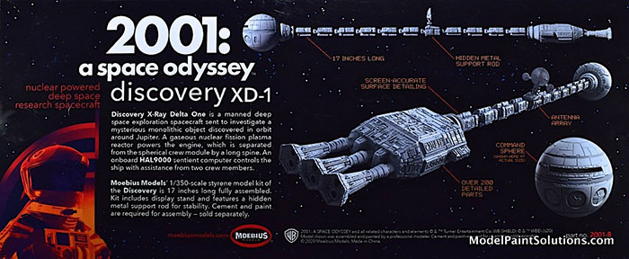 Moebius 1/350 Discovery Review by John Miller