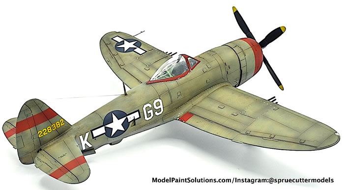 MODEL BUILDER'S CUTTING MAT P-47D THUNDERBOLT