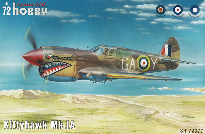 Eduard Zoom SS621 1/72 Curtiss Kittyhawk MK.IA Special Hobby 