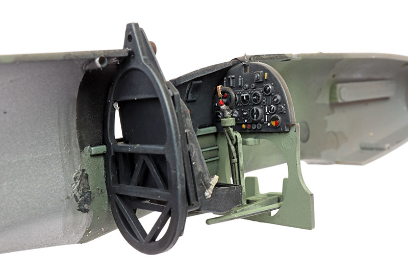 Airfix 1/48 scale Spitfire F Mk.22 by Brett Green