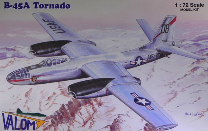 Valom 1/72 B-45A Tornado  plastic kit 